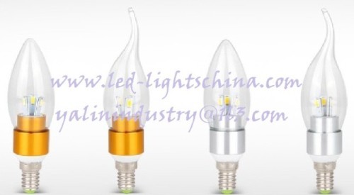 3W 5630SMD E14 LED candle bulb 360 degree