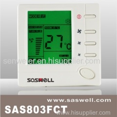 room thermostat with Remote controller and room key