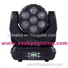 7*12W Osram RGBW 4 in 1 LED Moving Head Beam YK-127