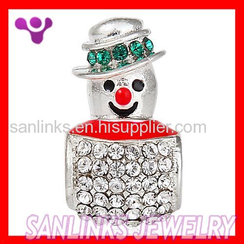 Christmas Jewelry Snowman Beads For Christmas Gift