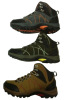 Men cow suede leather hiking shoes