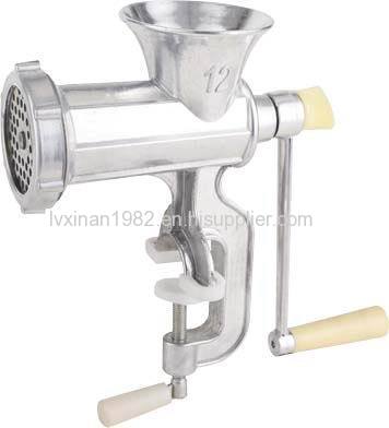 Supply aluminum multifunction manual meat grinder meat grinder variable specifications