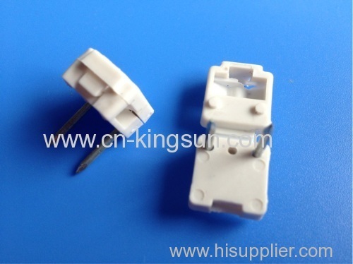 Fiber Optic Cabling nail cable clips