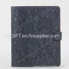 Felt bag Felt IPad Sleeve IPad Case IPad Bag IPad Holder Wallet Handmade Personalized Customized Snap Button