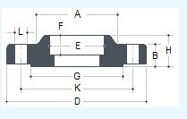 Hubbed Socket Welding Flange