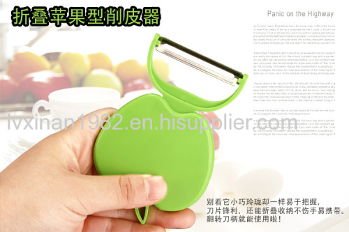 compact foldable apple shaped apple peeler fruit corer 15g