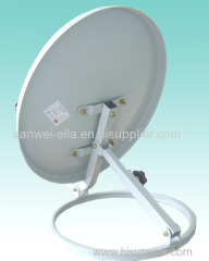 ku band 45cm satellite communication antenna