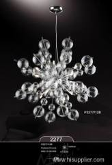 Clear bubble glass pendant lights transparent bubble ceiling lighting fixtures decorative lamp