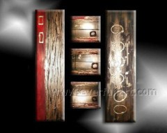 100% Hand-painted Modern Canvas Art Oil Painting Home Decoration (XD5-079)