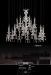 High quality K9 Clear Crystal Decorative Chandelier Romantic Candle Pendant lights hanging lighting