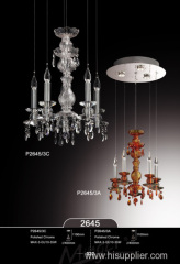 High quality K9 Clear Crystal Decorative Chandelier Romantic Candle Pendant lights hanging lighting