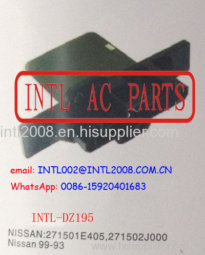 Heater Resistor Rheostat BLOWER Motor fan resistor NISSAN Altima Maxima NISSAN Altima Maxima 271501E405 271502J000