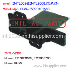 Air Heater Resistor Rheostat HEATER BLOWER RESISTOR Motor fan resistor for Nissan 271502M10S 271508B700
