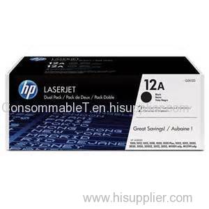 China hp12a Q2612A original black toner cartridge in retail packaging