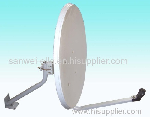 ku band offset 55*61.4cm satellite antenna