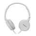 Sony MDR-ZX100 Stereo Noise Reducing Ear Cup Audio Studio Headphones White
