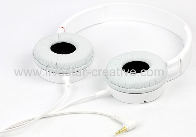 Sony MDR-ZX100 ZX Series Stereo Over-Ear Headphones White