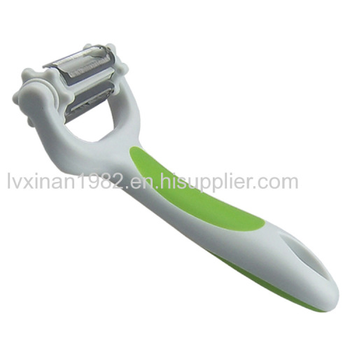 Multifunction peeler paring knife cut potatoes carrots to pieces shredder scraper device