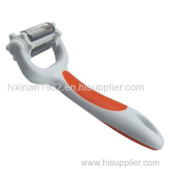 Multifunction peeler paring knife cut potatoes carrots to pieces shredder scraper device