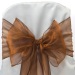 Organza chair sashes/ wedding decoration/Chair bowes/Chair covers