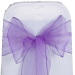 Organza chair sashes/ wedding decoration/Chair bowes/Chair covers