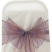 Organza chair sashes/ wedding decoration/Chair bowes/Chair covers