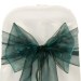 Organza chair sashes/ wedding decoration/Chair bowes/Chair covers