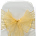 Organza chair sashes/ wedding decoration/Chair bowes/Chair covers