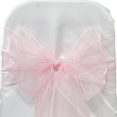 Organza Bow Chair Sash