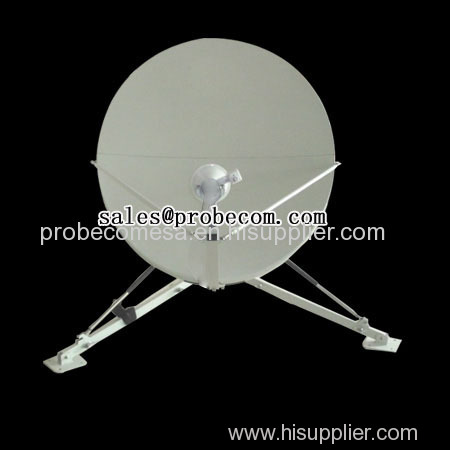 Probecom 1.2M Portable offset-feed Flyaway Antenna(Fiber Glass)