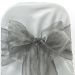 Organza chair sashes/ wedding decoration/Chair bowes/Chair covers