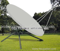 Probecom 1.8M Portable offset-feed Flyaway Antenna(Fiber Glass)