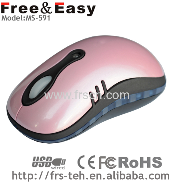 MS-591 3D usb wired optical mouse in good quality