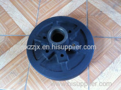 brake drum---Wheel hub---brake drum