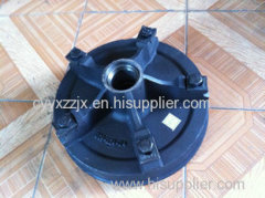 brake drum---Wheel hub---brake drum