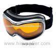 Slim Frame Anti-Fog Children Ski Snowboard Goggles With Triple Layer Face Foam Moisture-Wicking Flee