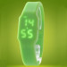 promotional gift silicone led watch usb