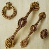 Golden antique copper European style door handle/drawer rural ambry /cupboard door knob