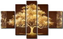 100% Hand-painted Modern Canvas Art Oil Painting Home Decoration (LA5-054)