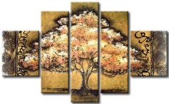 100% Hand-painted Modern Canvas Art Oil Painting Home Decoration (LA5-054)
