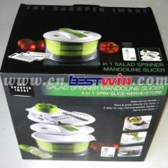 4 IN 1 Salad Spinner/Salad Chopper/Salad Mixer