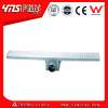 500-1000mm x100mm x20mm Long Linear Stainless Steel Floor Drain with Outlet Diameter 50mm