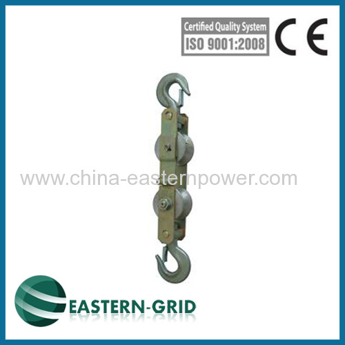 Model SHSS10 anti-lifting hold down pulley blocks for OPGW (Fiber Optical)