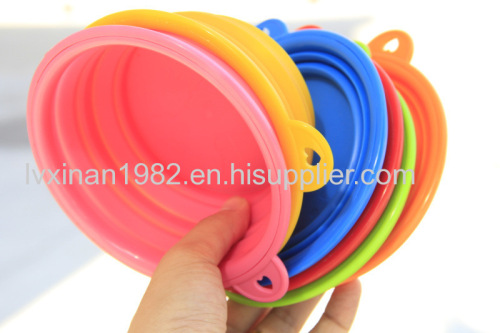 silicone portable PET basin tub 