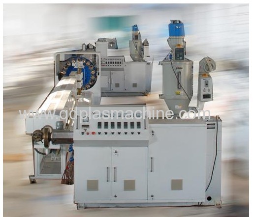 PVC fiber reinforced hose pipe production line 