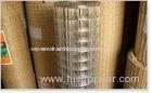 Stainless Steel / Low Carbon Steel Plastic-Soaked Welding Wire Mesh For Fence Guard