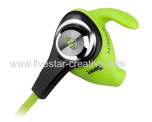 Monster-iSport Intensity Earbud Headphones with ControlTalk for iPod iPhone iPad Green