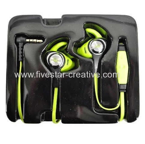 Monster-iSport Intensity Earbud Headphones with ControlTalk for iPod iPhone iPad Green