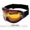 100% Anti-Fog Large Size Men Snow Ski Goggles / Snow Board Goggles With Double Lenses