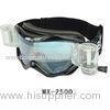 PC + UV and TPU Motocross Goggles, Snow Board Goggles with Double-Layer Anti-Fog Lenses